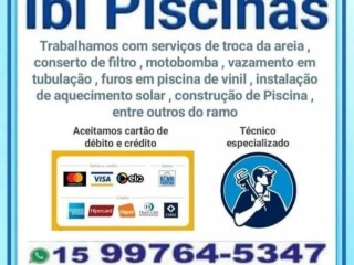 Conserto de piscina em Ibiúna